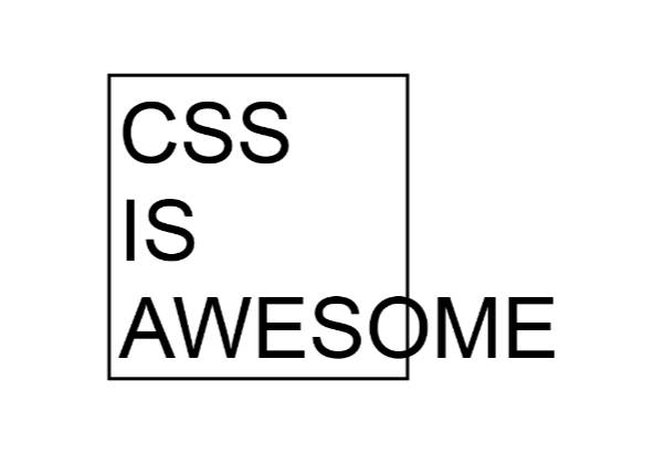 CSS is Awesome!
